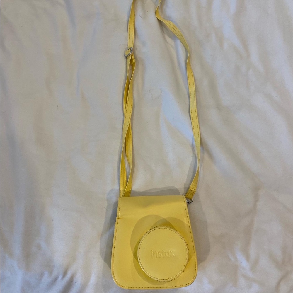 Yellow Polaroid camera case!
